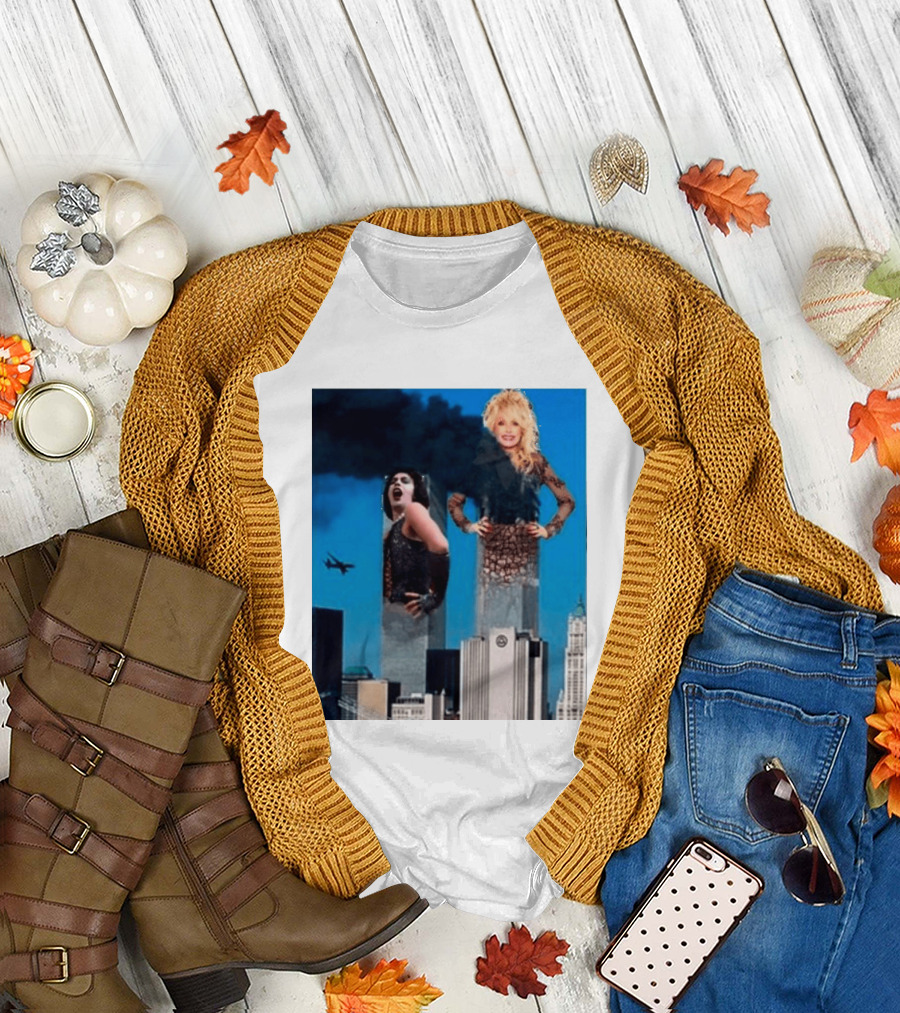 Tim Curry Dolly Parton Twin Towers 9 11 T-Shirt