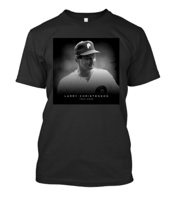 Larry Christenson 1953 2026 Phillies Baseball T-Shirt