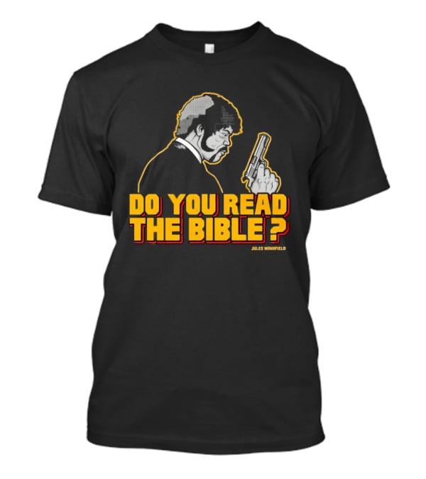 Jules Winnfield Do You Read The Bible Pulp Fiction T-Shirt