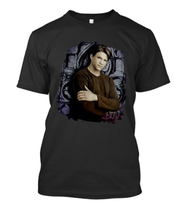 Riley Finn Marc Blucas Buffy Gothic Arch Arms Crossed T-Shirt