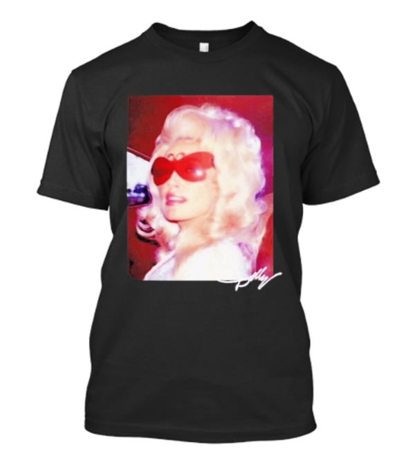 Dolly Parton Iconic Vintage Style With Red Sunglasses T-Shirt