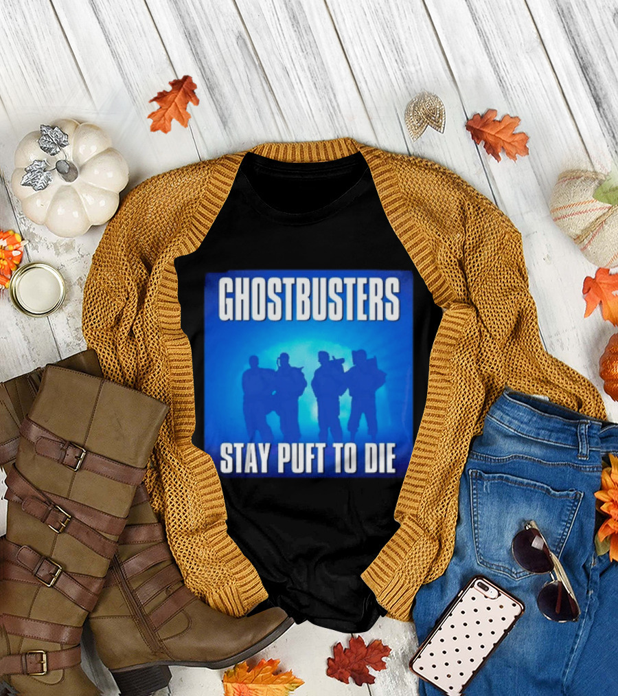 Ghostbusters Stay Puft To Die Marshmallow Man Classic Movie T-Shirt