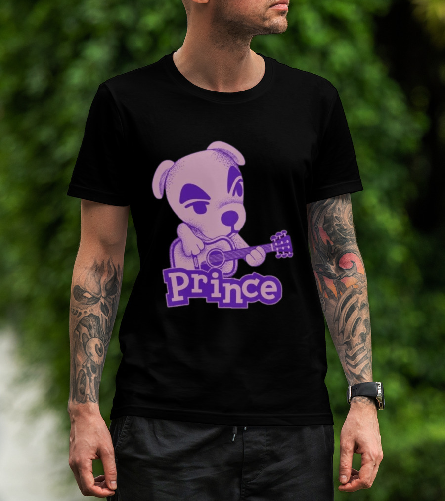 KK Slider Prince Life Is Just A Party And Parties Aren't Meant To Last Purple Guitar T-Shirt