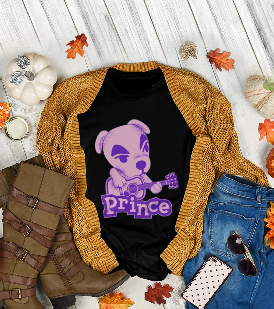 KK Slider Prince Life Is Just A Party And Parties Aren't Meant To Last Purple Guitar T-Shirt