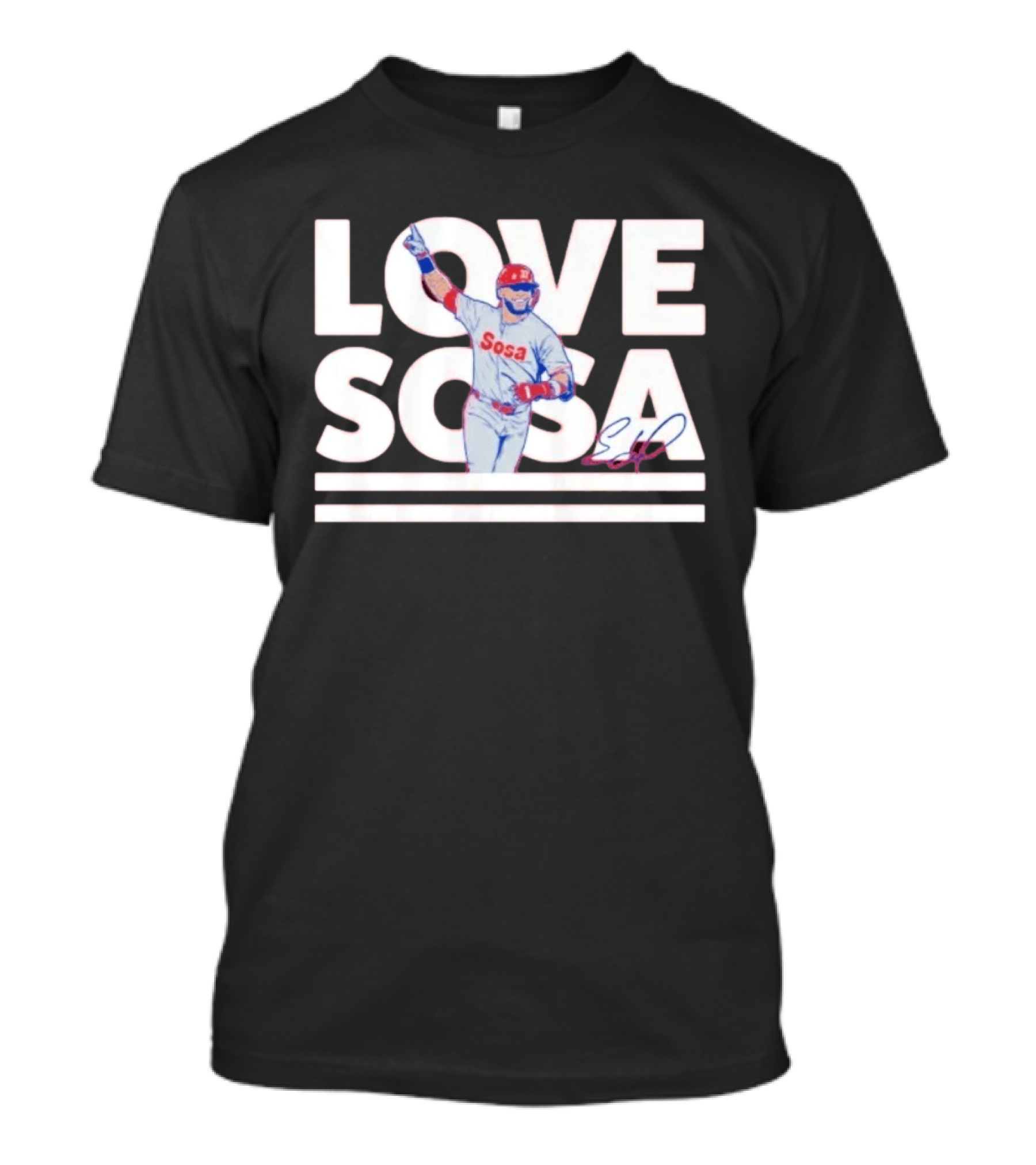 Love Sosa Edmundo Philadelphia Phillies Signature Celebration T-Shirt