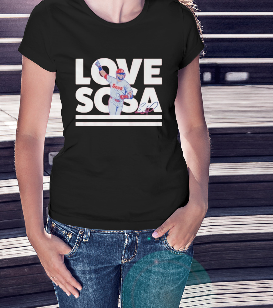 Love Sosa Edmundo Philadelphia Phillies Signature Celebration T-Shirt