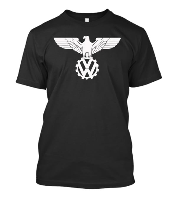 Volkswagen Eagle VW Automotive Emblem Icon With Cogwheel Wings T-Shirt