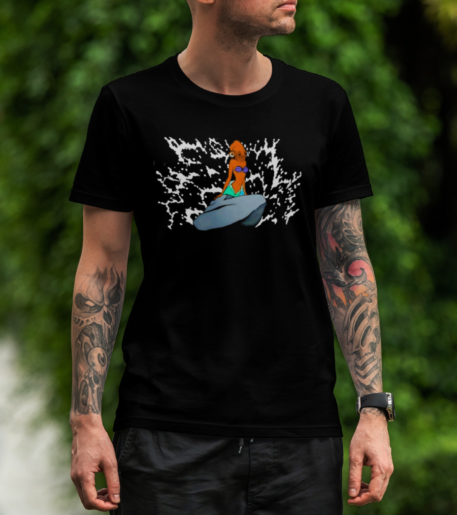 Admiral Ackbar Mermaid Star Wars Mashup T-Shirt