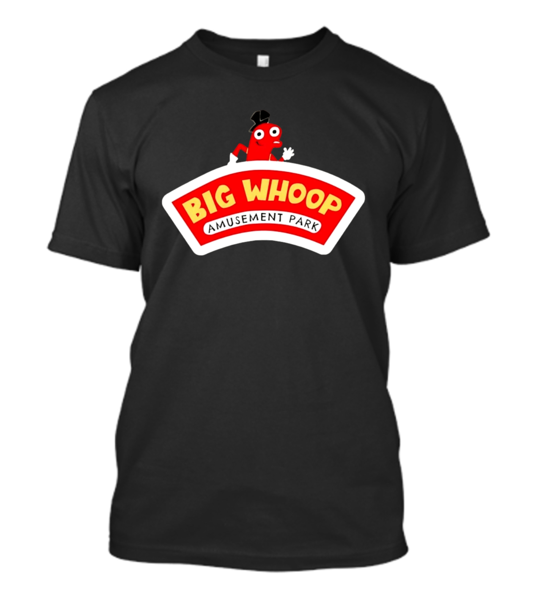Big Whoop Amusement Park Secret Of Monkey Island T-Shirt