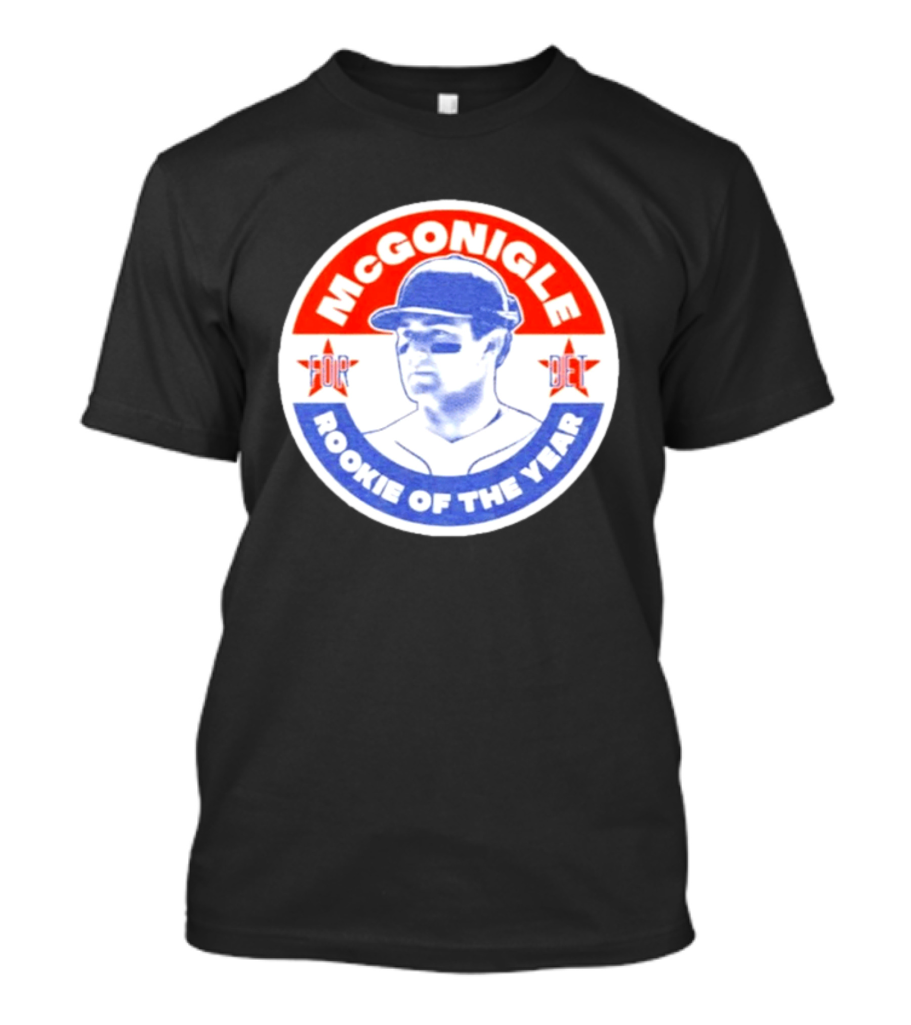 Kevin McGonigle Rookie Of The Year Detroit Baseball Stars T-Shirt