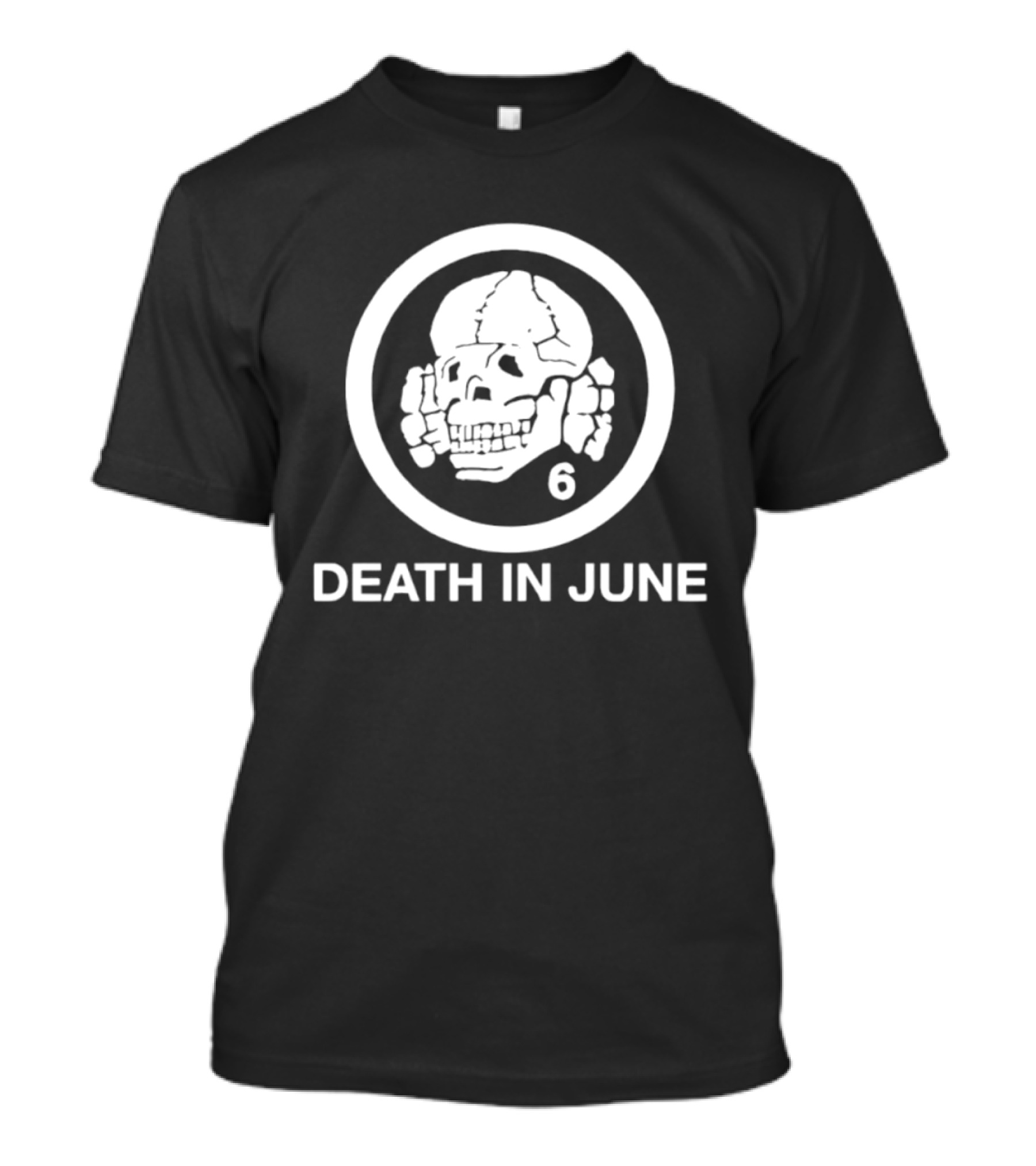 Death In June Skull 6 Neofolk Douglas Pearce T-Shirt