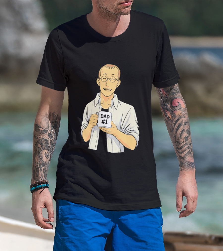Fatherhood Number 1 Dad T-Shirt