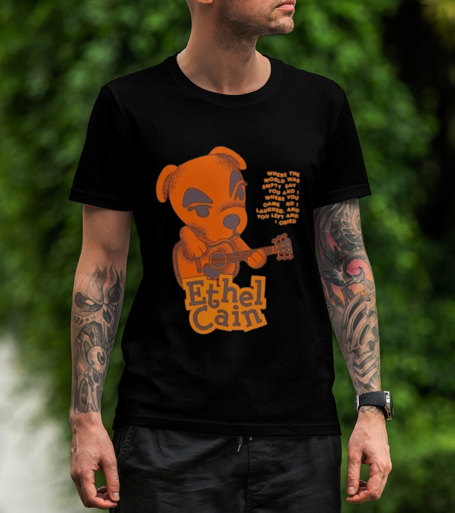 Ethel Cain K.K. Slider Inspired Graphic With Guitar T-Shirt