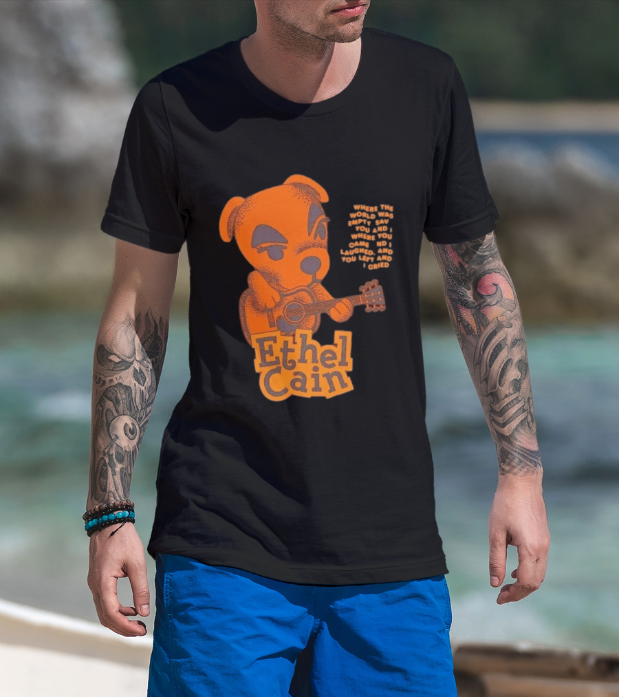 Ethel Cain K.K. Slider Inspired Graphic With Guitar T-Shirt