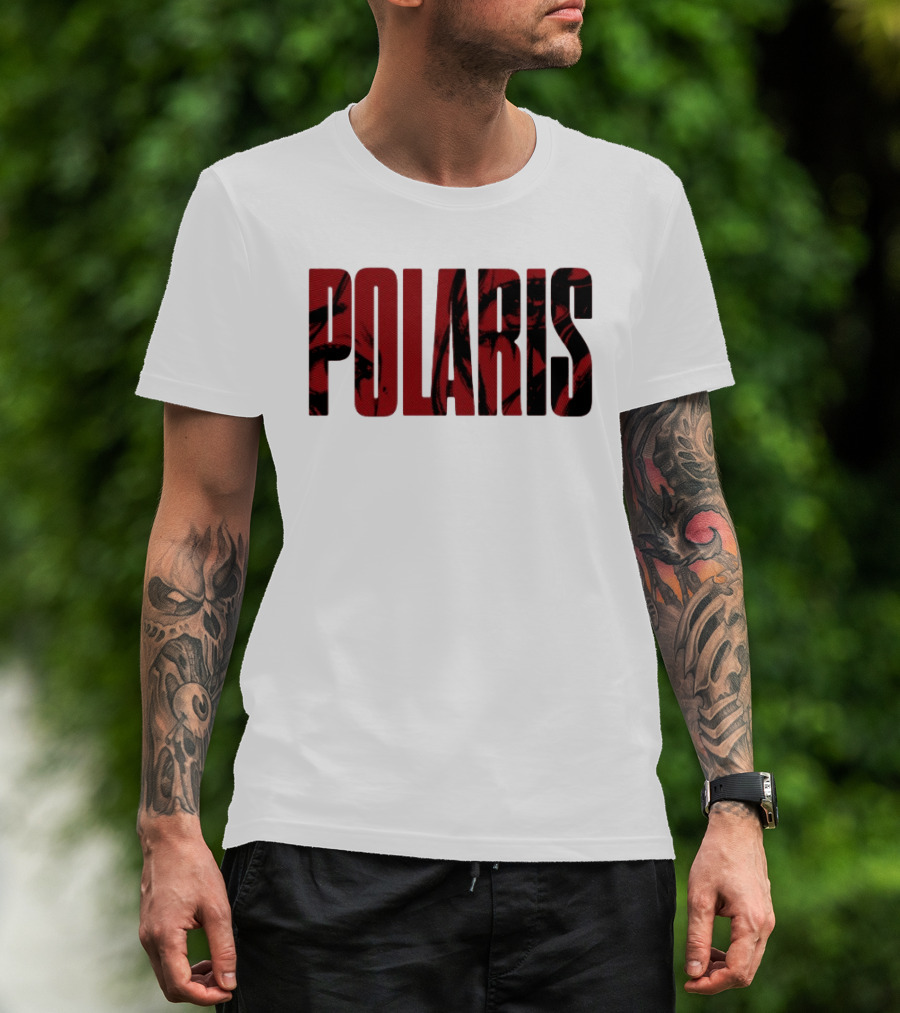 Armada Store Polaris Extermination Graphic Red And Black T-Shirt