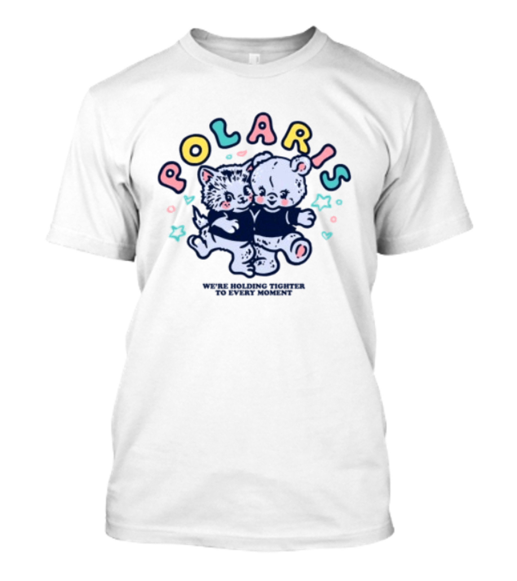 POLARIS Armada Store Cute Bear And Kitten T-Shirt