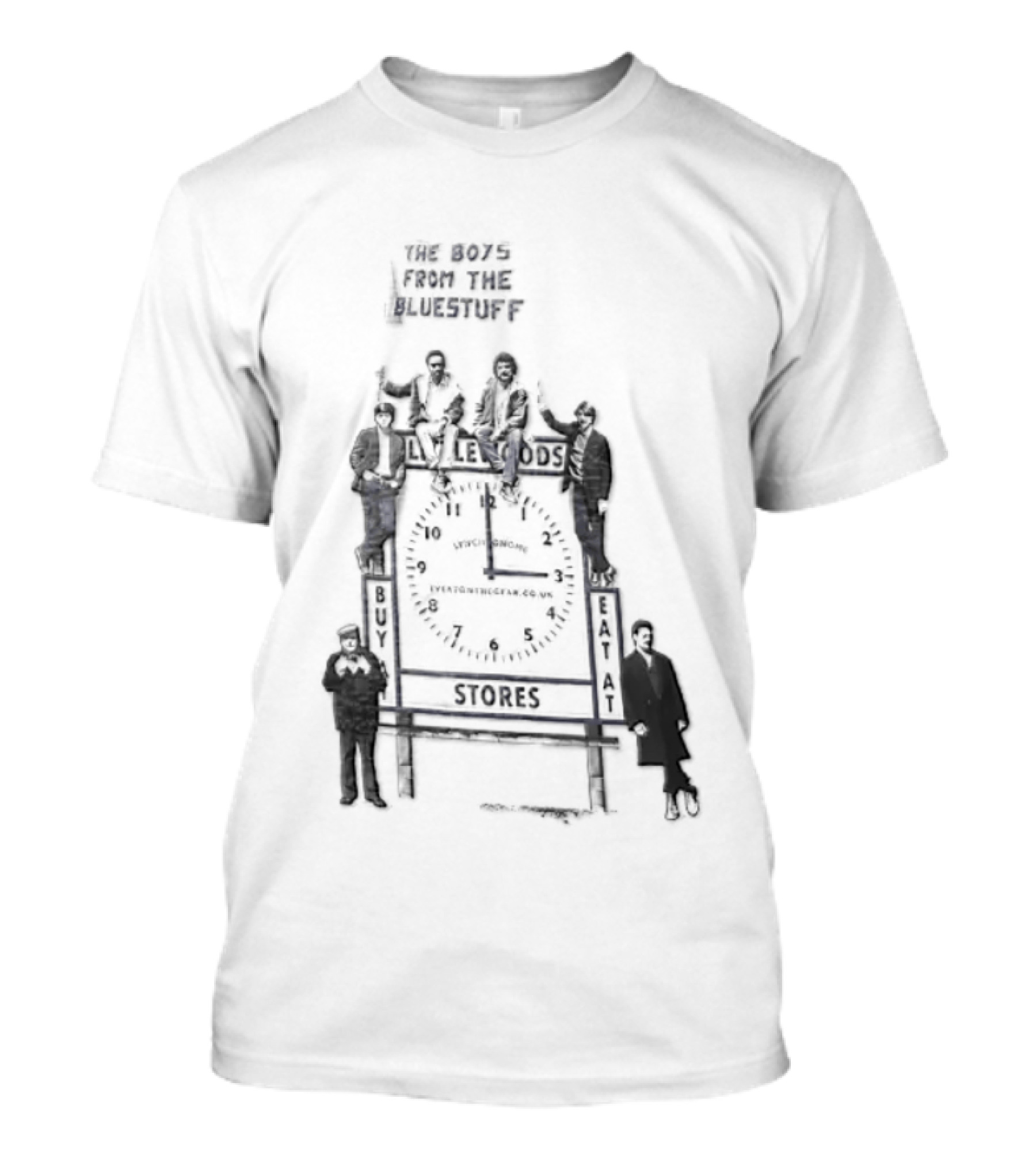 Everton FC Bernard Hill Yosser Hughes The Boys From Blue Stuff Men On 1985 T-Shirt
