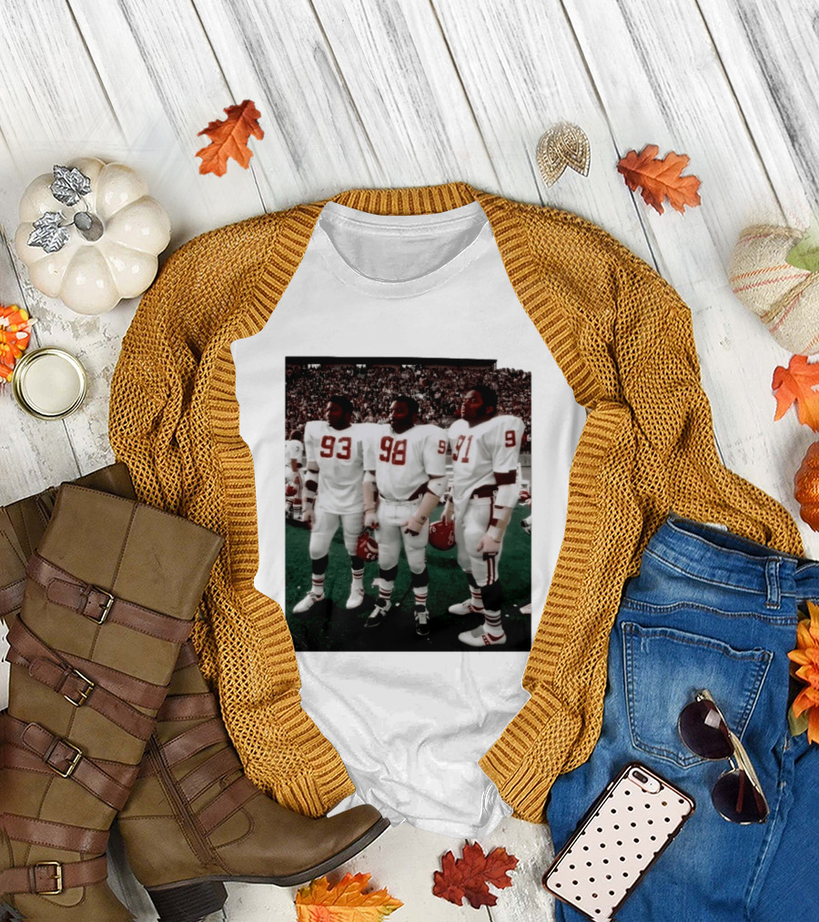 Oklahoma Sooners Football Players 93 98 91 On Field Sports Team Fan Gear T-Shirt