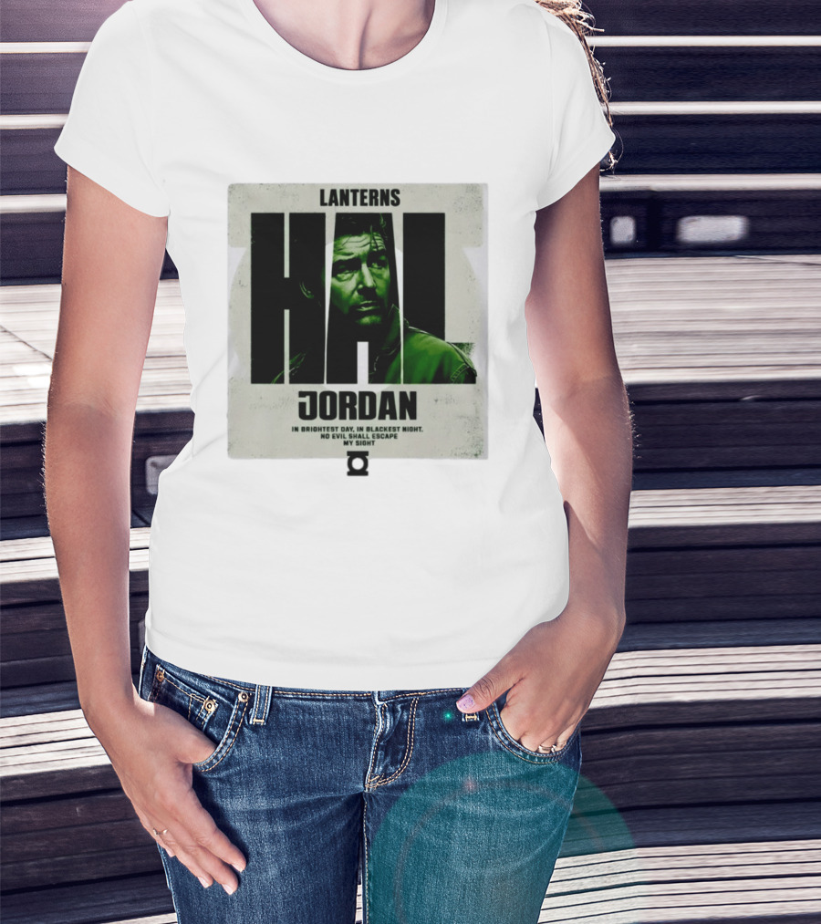 Hal Jordan Lanterns In Brightest Day In Blackest Night No Evil Shall Escape My Sight T-Shirt