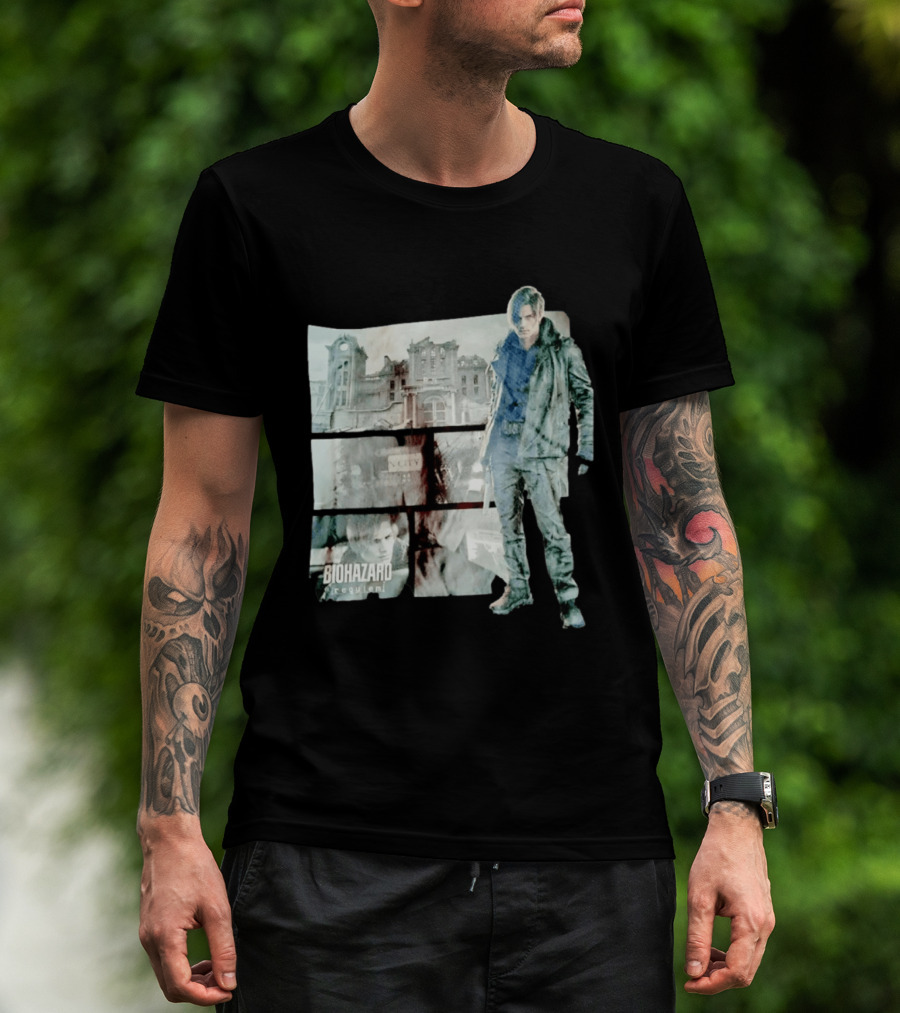 Leon S Kennedy Biohazard Requiem Raccoon City Survival Horror Game Series T-Shirt