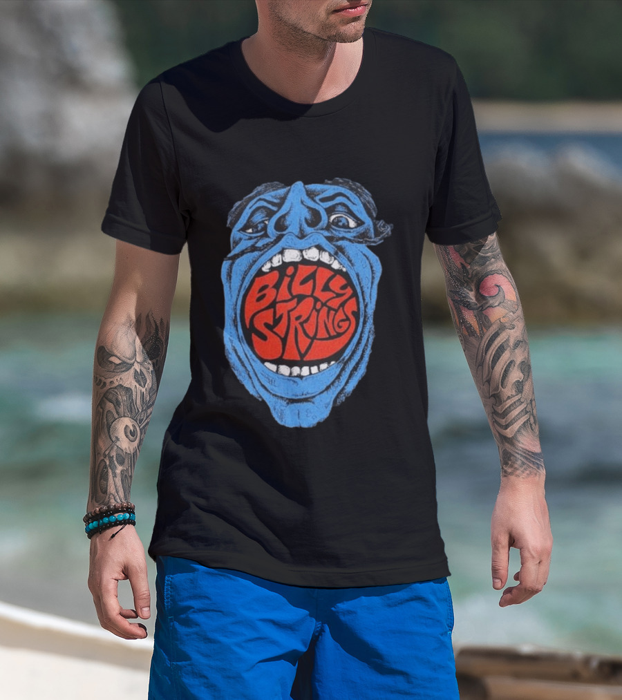 Billy Strings Ionia Freak Fair 2026 Big Face I'm A Freak For Bluegrass T-Shirt