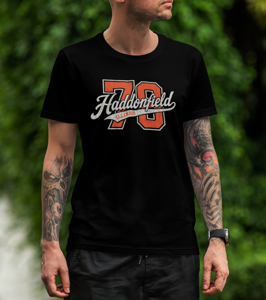 Distressed Haddonfield Illinois 78 T-Shirt