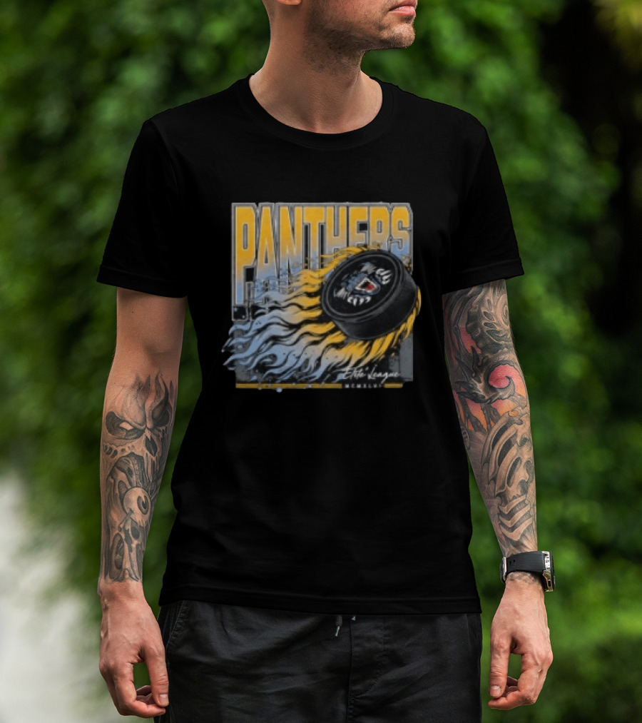 Panthers Store 26 27 Puck Elite League T-Shirt