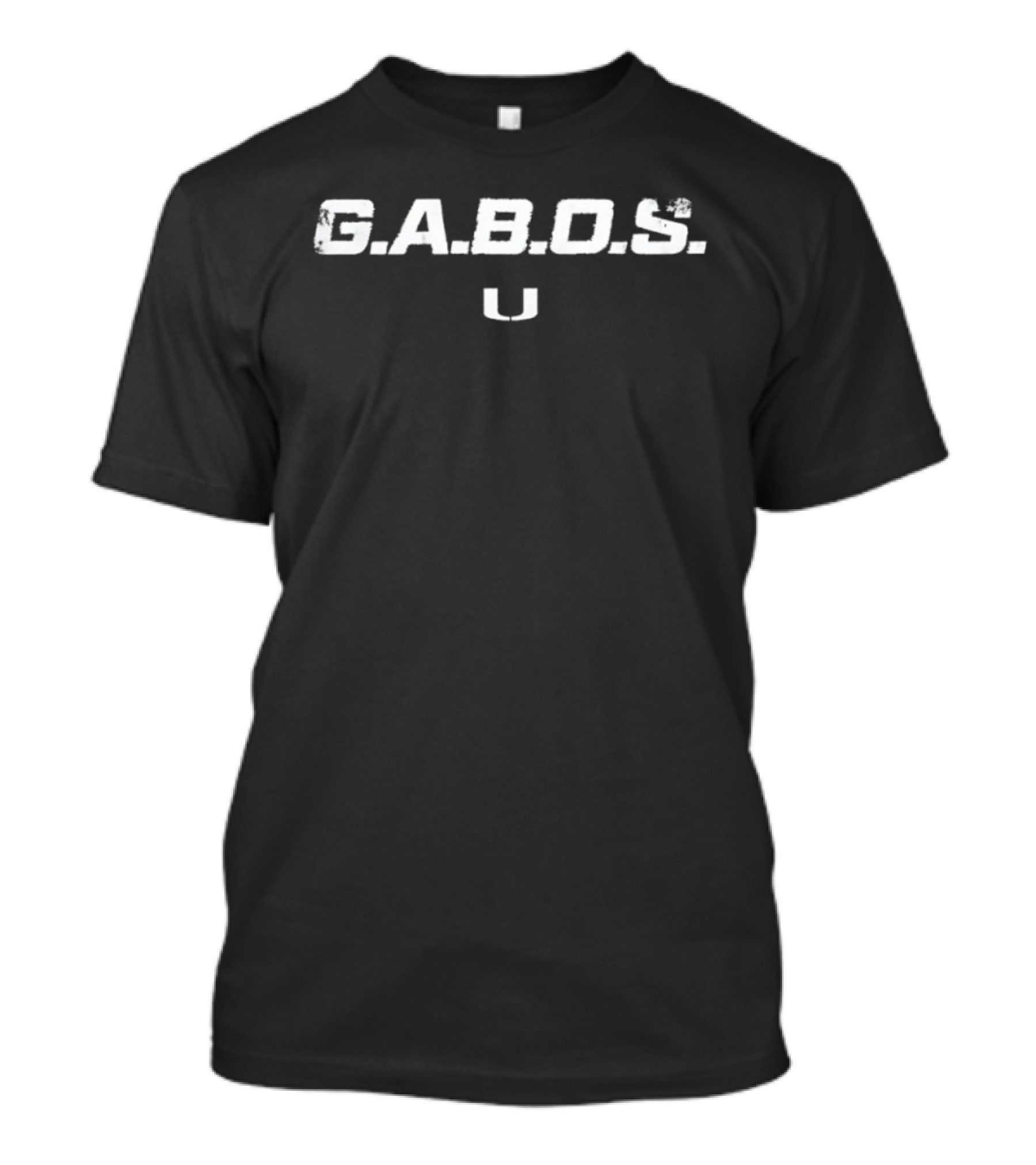 GABOS Miami Hurricanes U Distressed Game Ain't Based On Sympathy T-Shirt