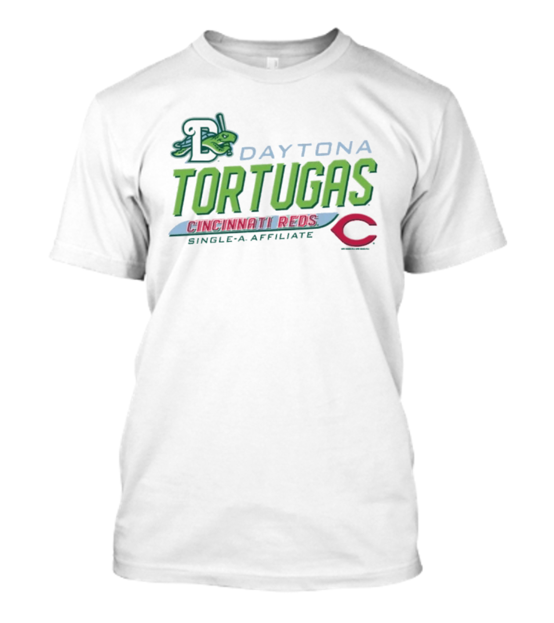 Daytona Tortugas Cincinnati Reds Single A Affiliate T-Shirt