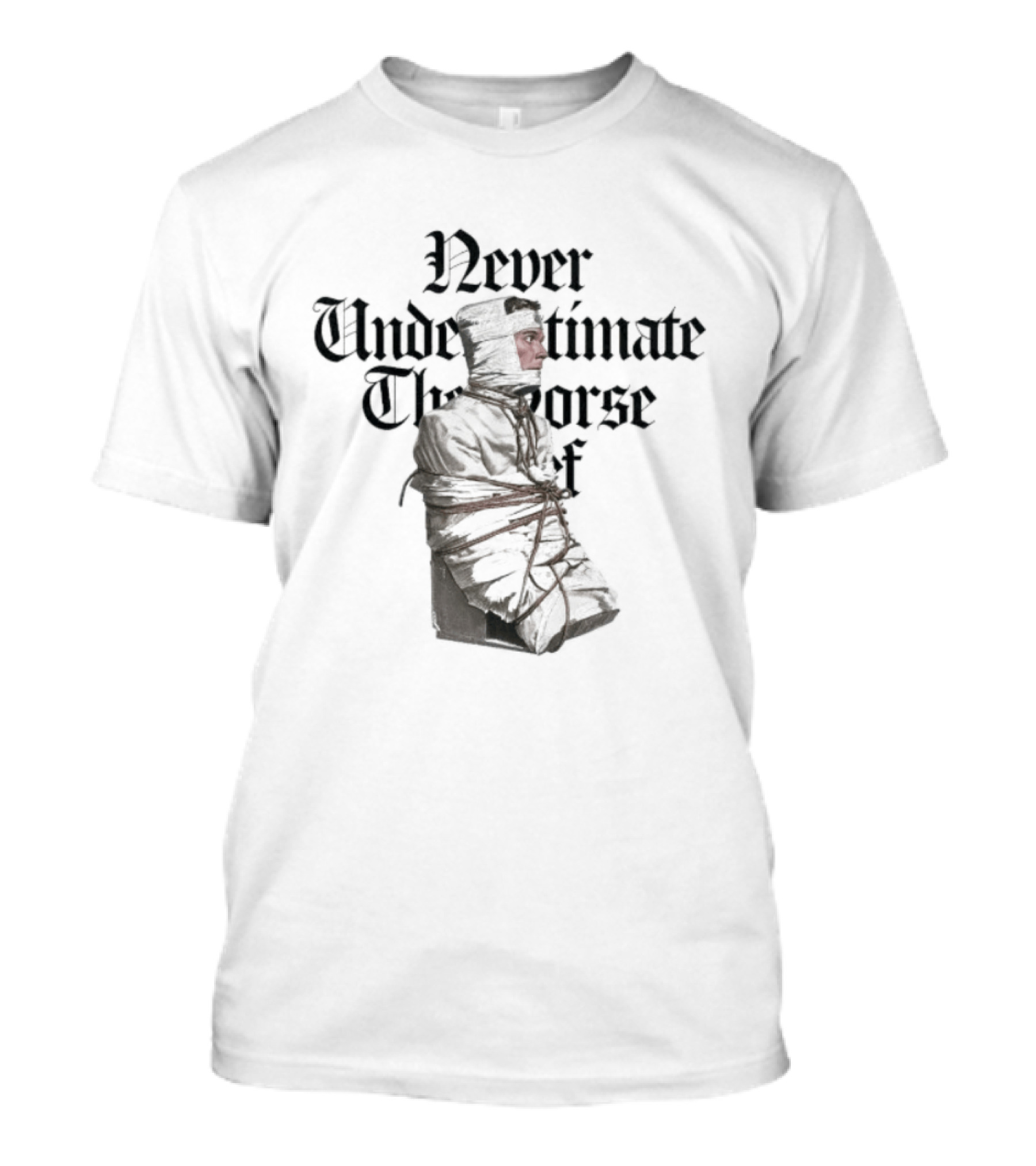 Never Underestimate The Horse Thief Western Style Cowboy T-Shirt