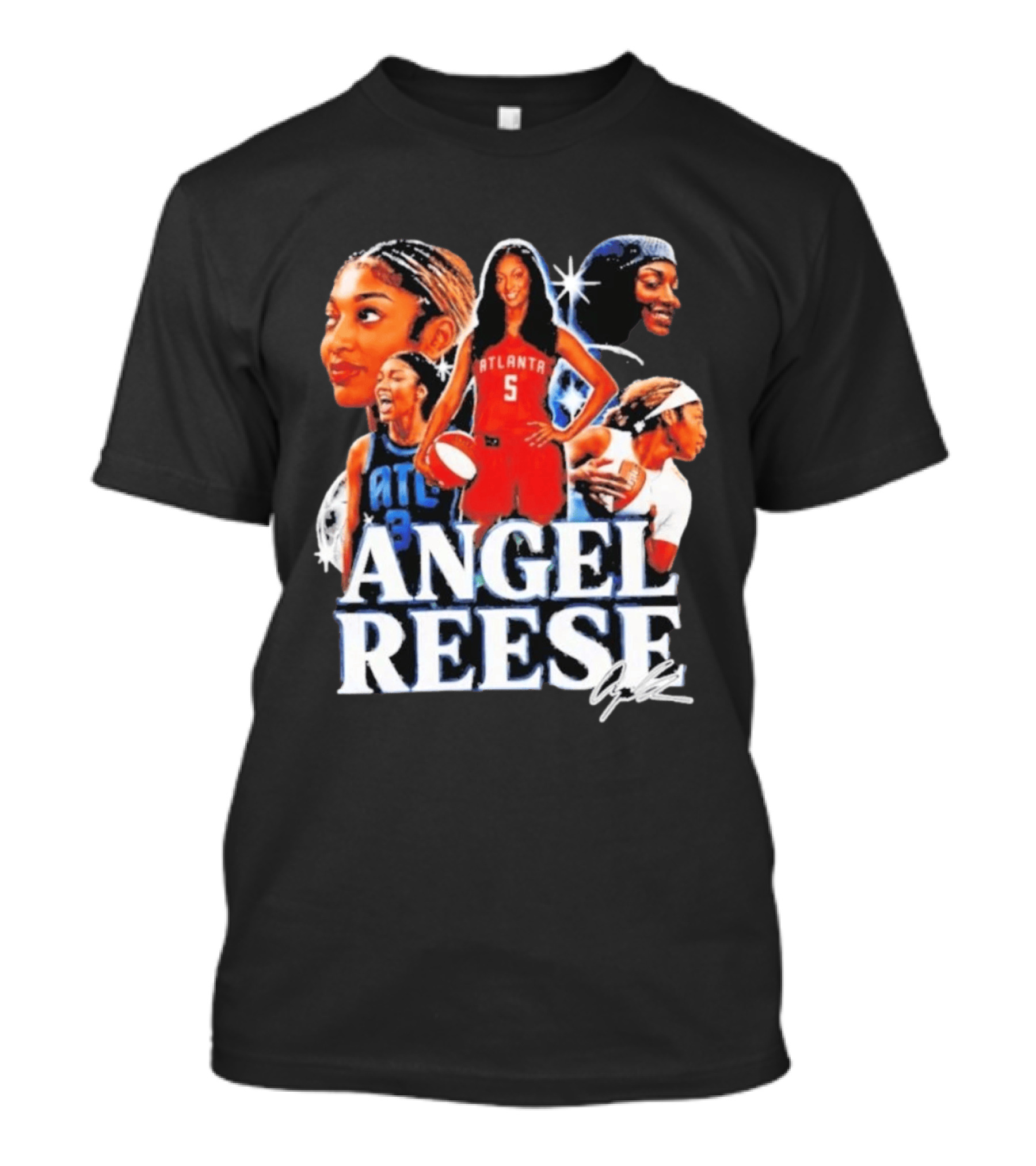 Angel Reese ATL 5 Atlanta Basketball Bootleg T-Shirt