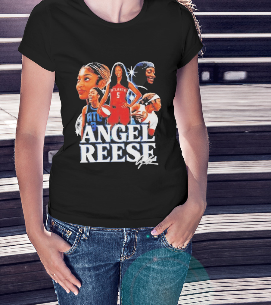 Angel Reese ATL 5 Atlanta Basketball Bootleg T-Shirt