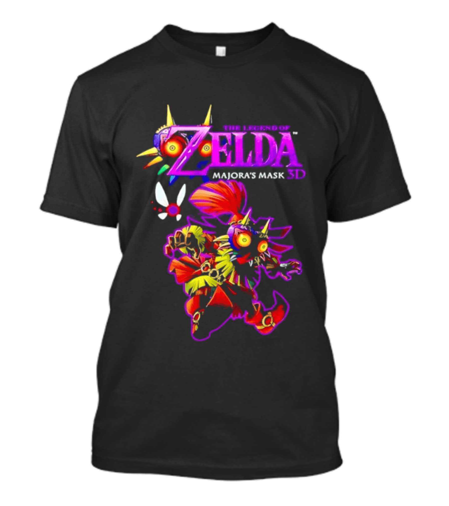 The Legend Of Zelda Majora's Mask 3D Skull Kid T-Shirt