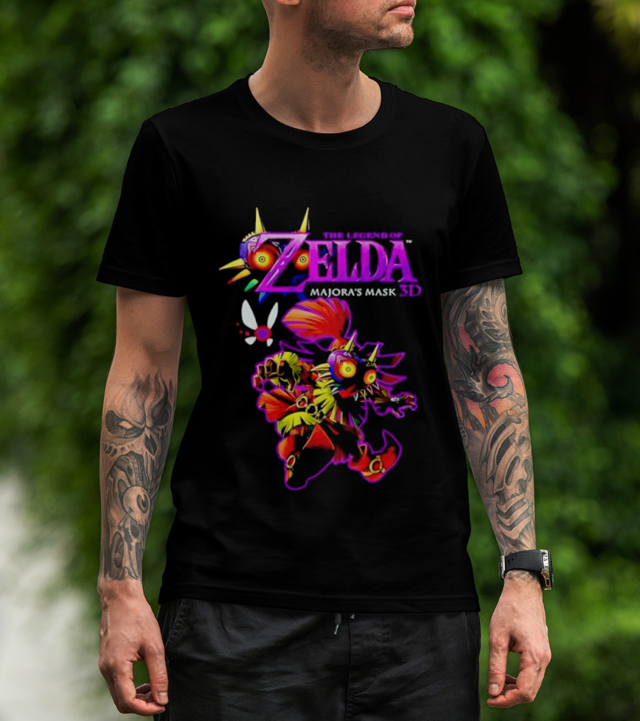The Legend Of Zelda Majora's Mask 3D Skull Kid T-Shirt