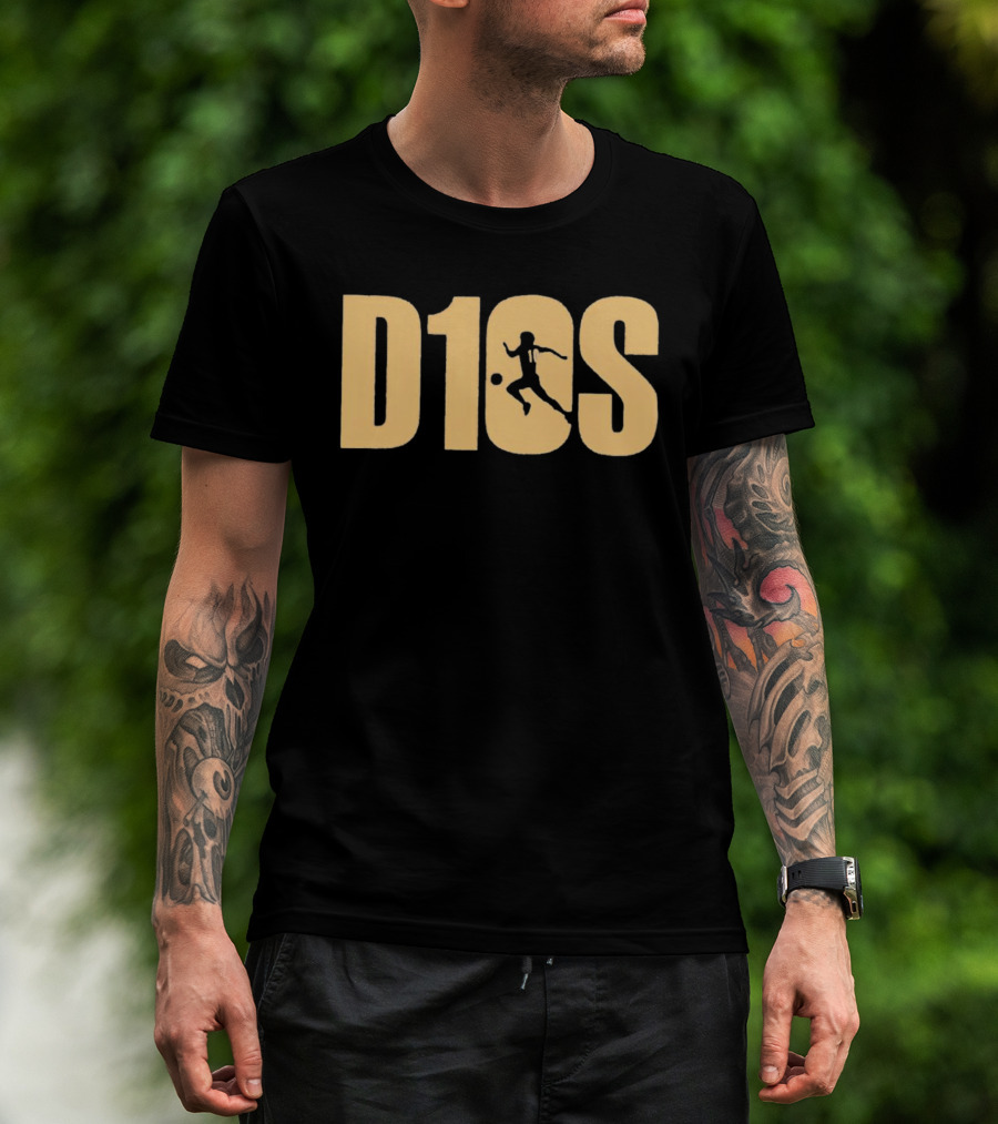 Diego Armando Maradona D10S Iconic Football Legend T-Shirt