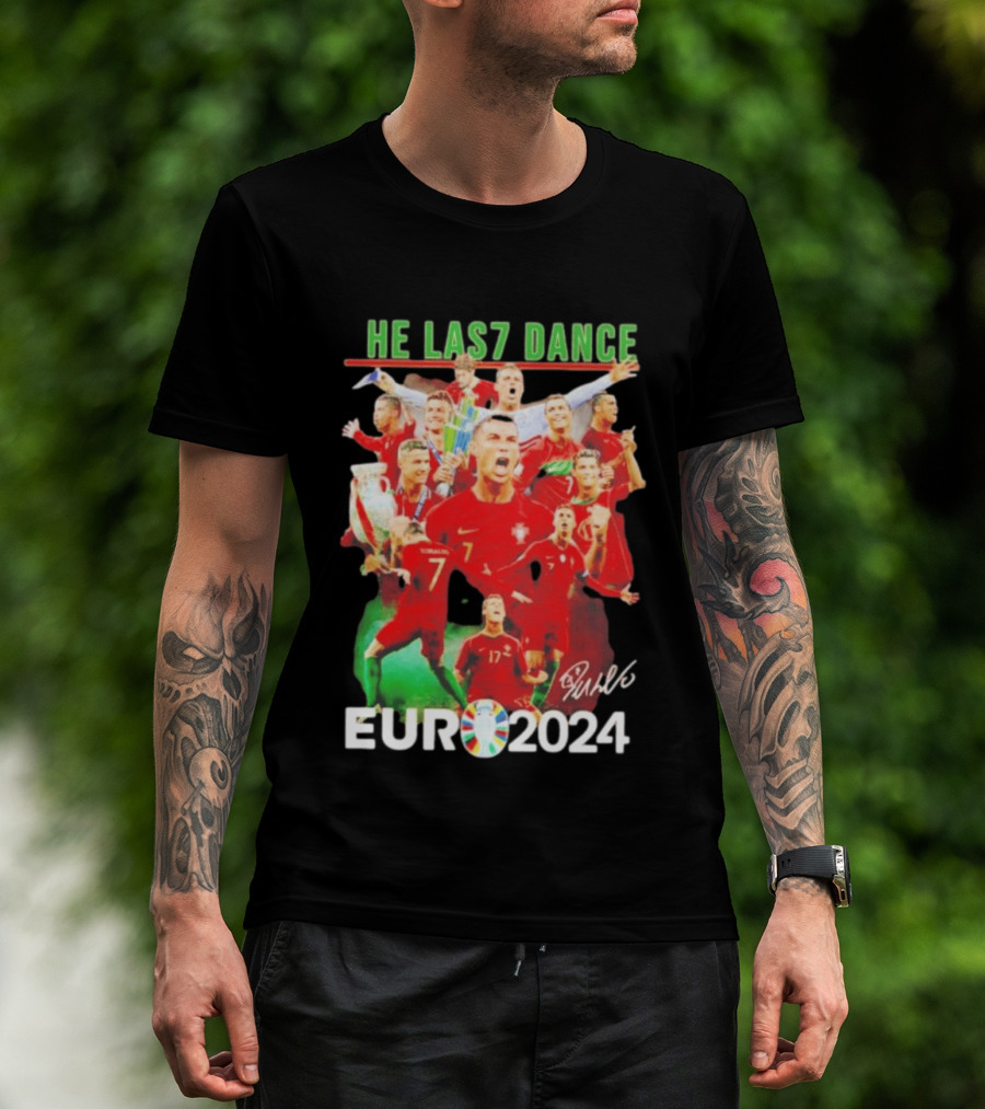 Cristiano Ronaldo He Las7 Dance Euro 2024 T-Shirt