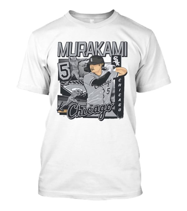 Munetaka Murakami Chicago White Sox 5 Baseball Player Number 5 Chicago White Sox T-Shirt