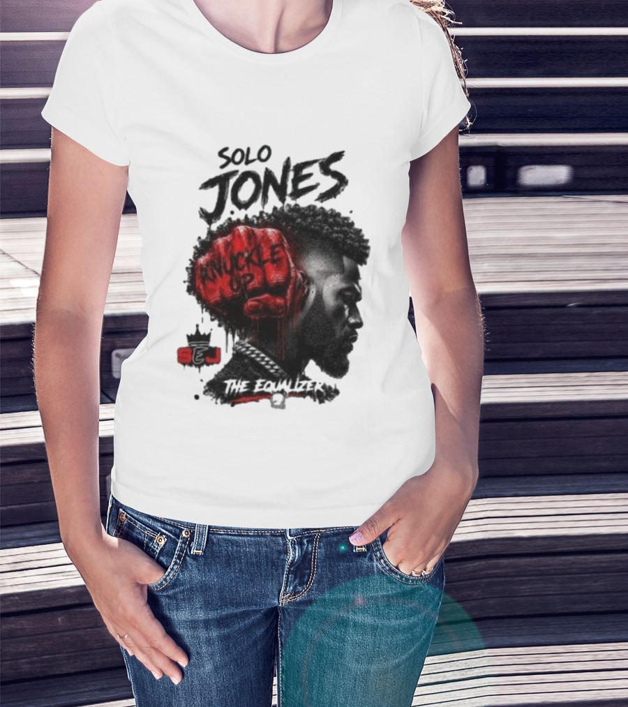 Solo Jones Knuckle Up The Equalizer Red Fist T-Shirt