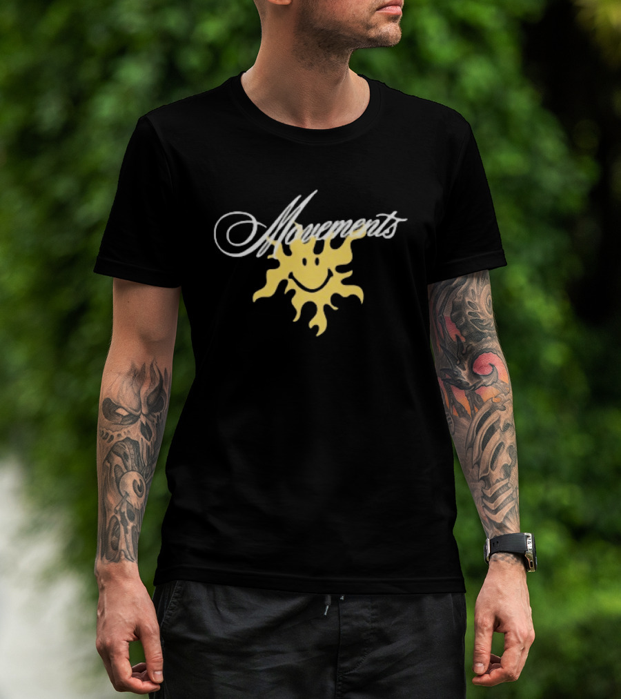 Movements Store Smiley Sun Fun Bright T-Shirt