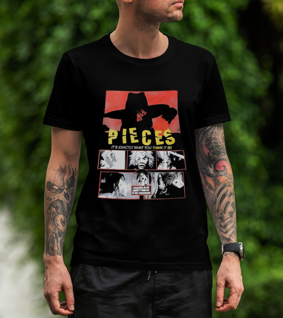 Pieces It's Exactly What You Think It Is Puzzle Collage T-Shirt