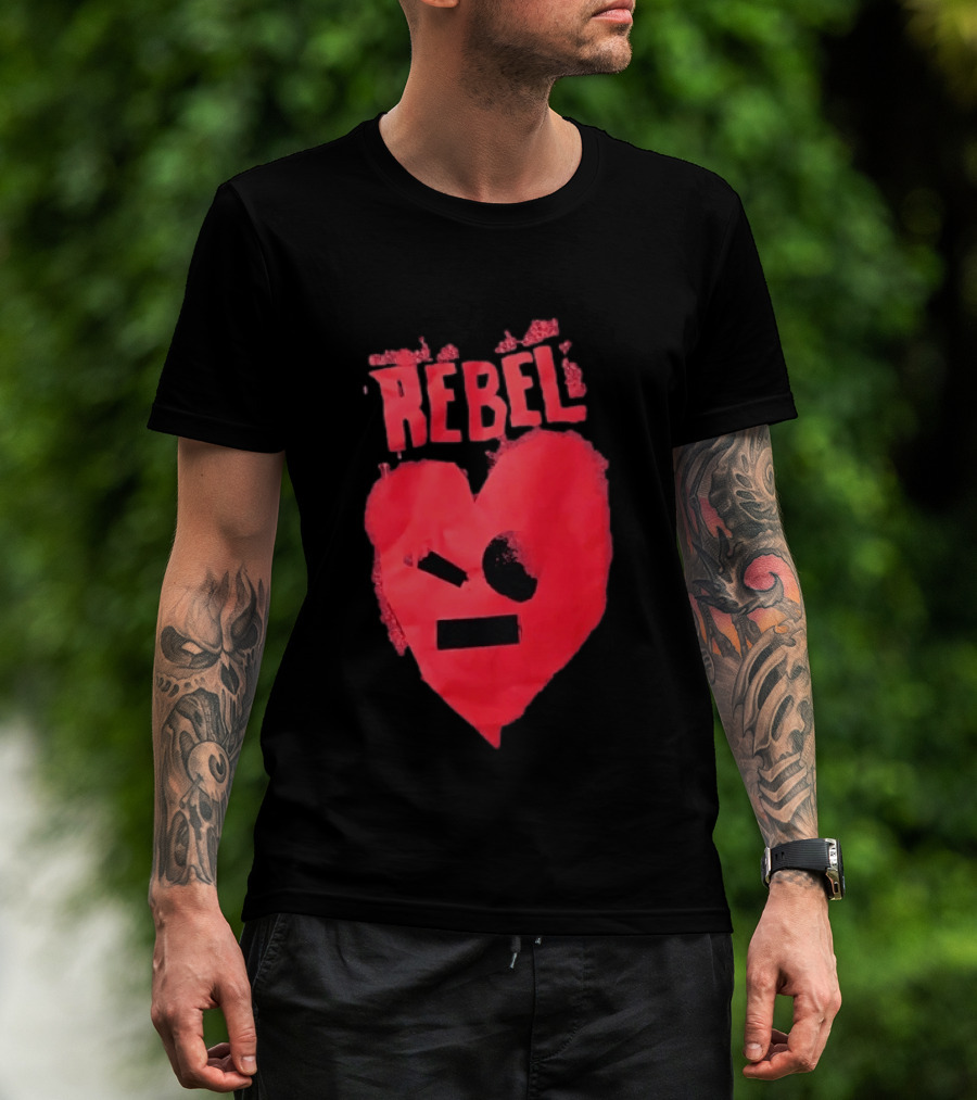 Rebel Heart Spray Paint Street T-Shirt