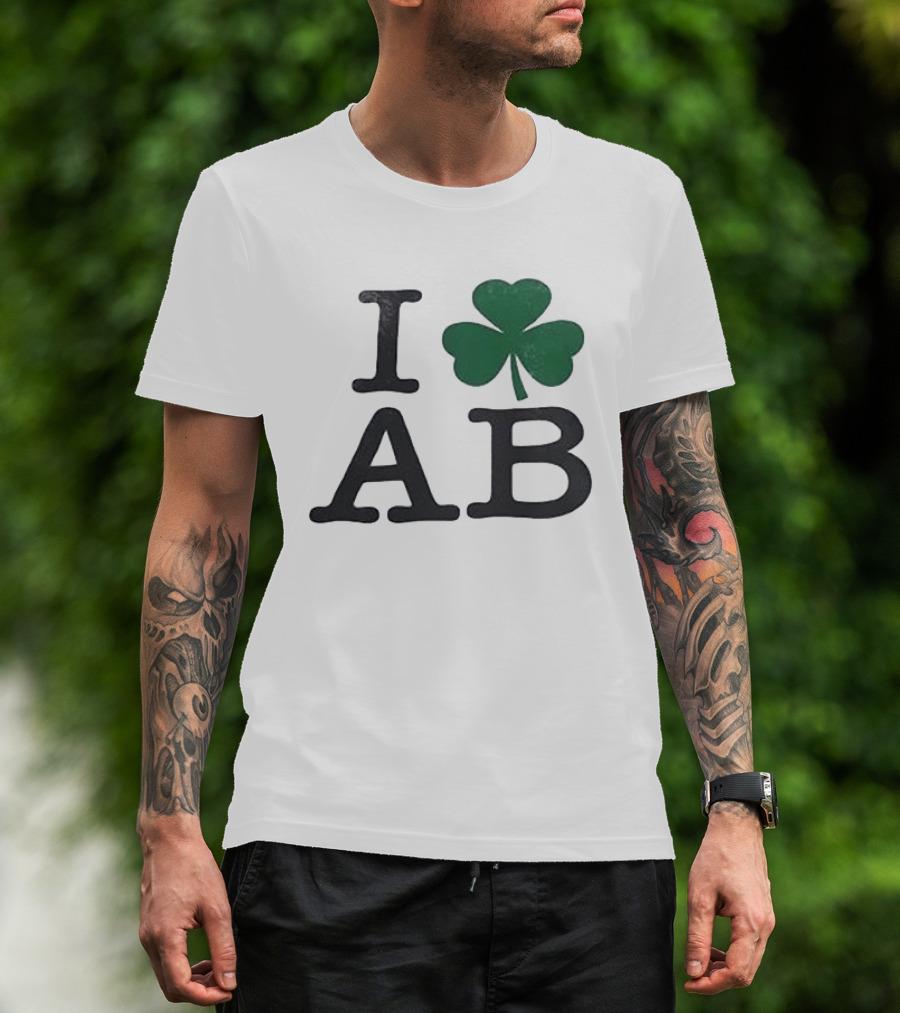 Andy Bell I Love AB Shamrock Dublin Vicar Street T-Shirt