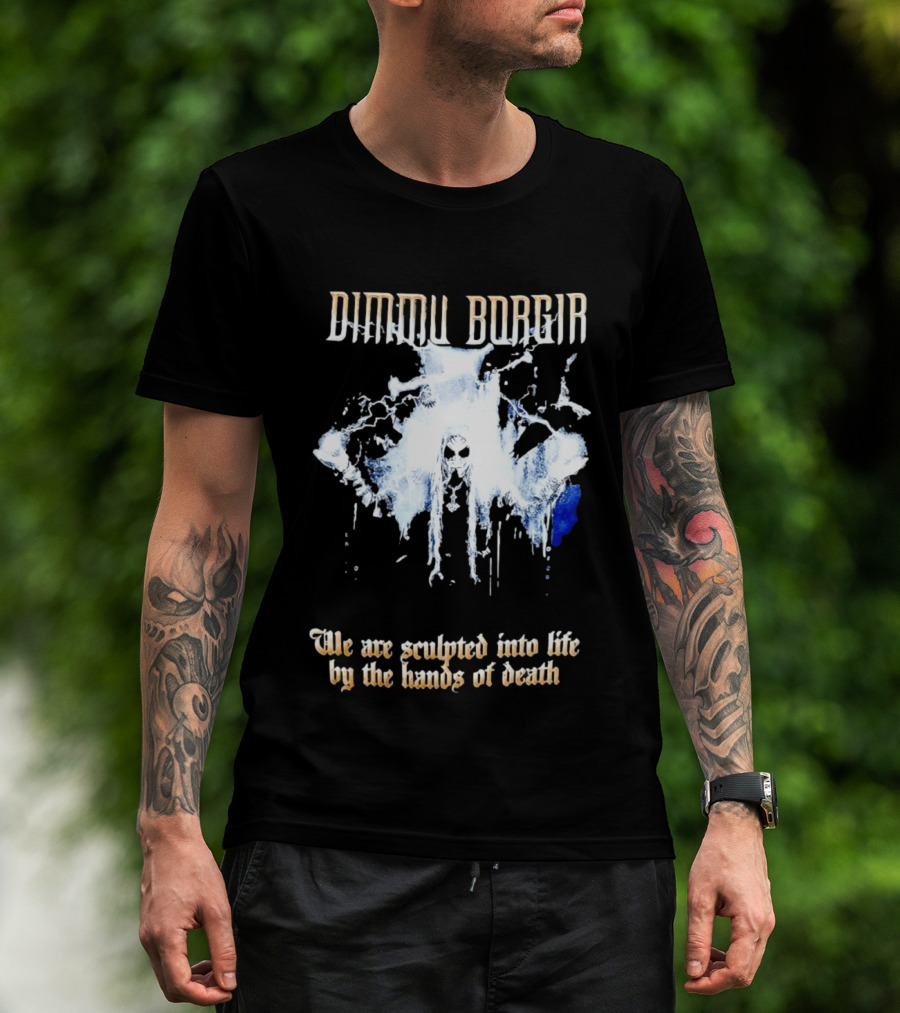 Dimmu Borgir We Are Sculpted Into Life By The Hands Of Death Mystic Symbolism T-Shirt