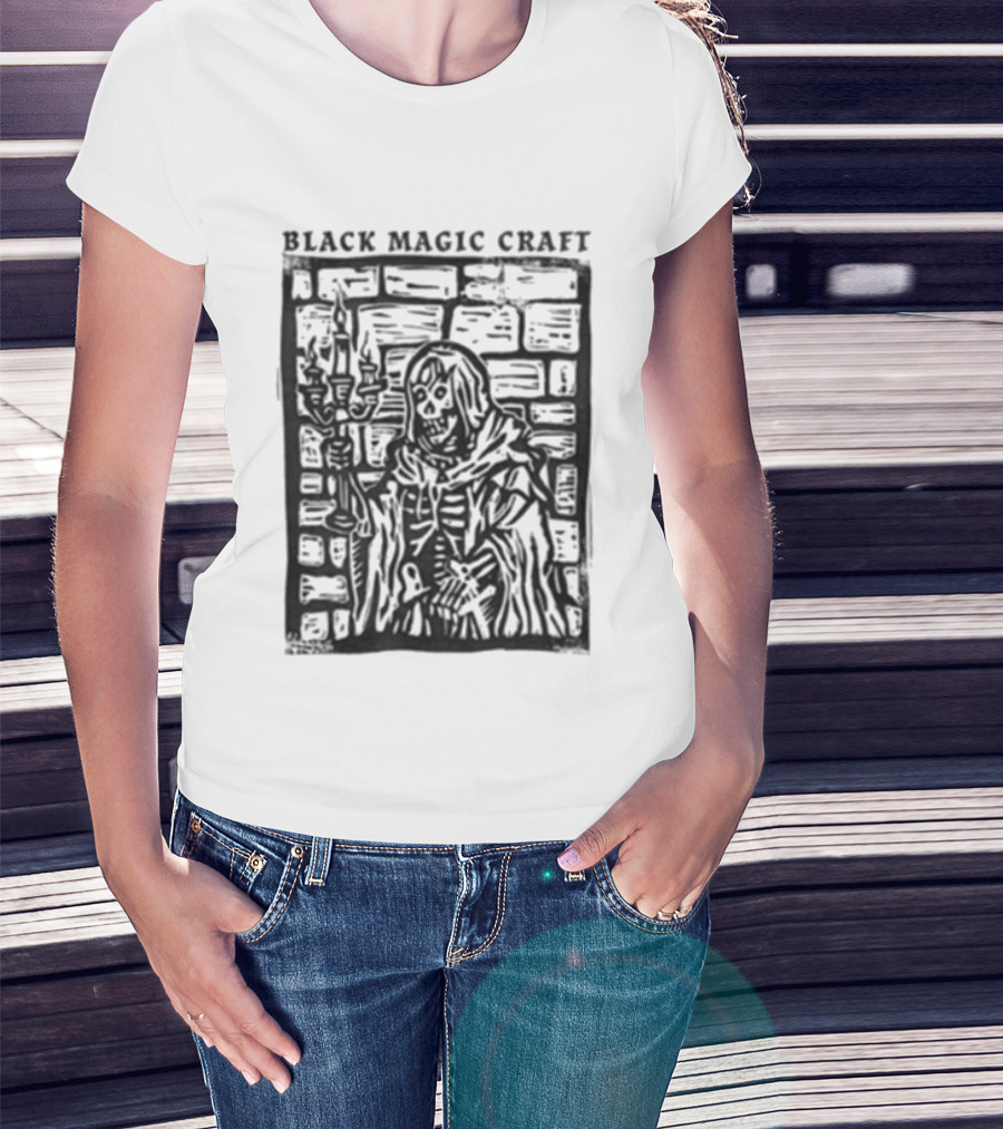Black Magic Craft Guardians Of The 7th Tower T-Shirt