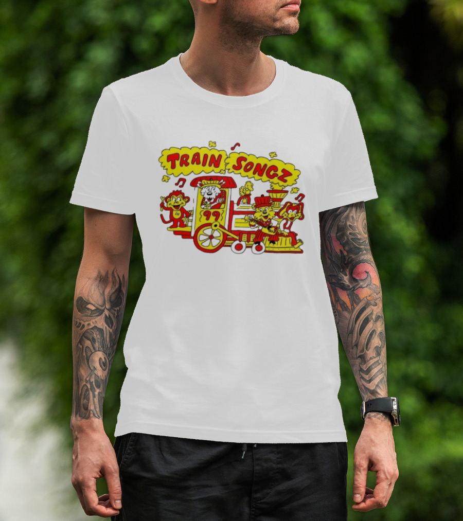 Train Songz 99 Musical Cartoon Animal Band Fun Adventure T-Shirt
