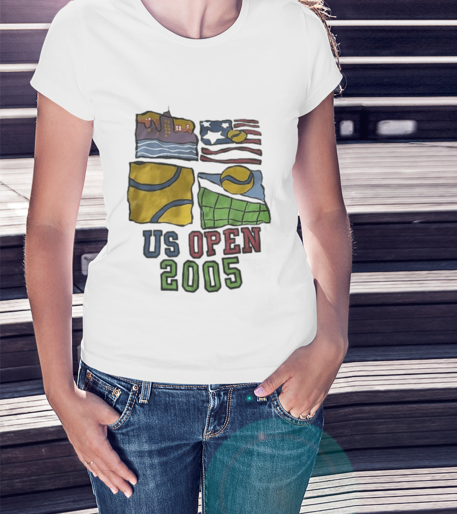 US Open 2005 Tennis Tournament Grand Slam T-Shirt