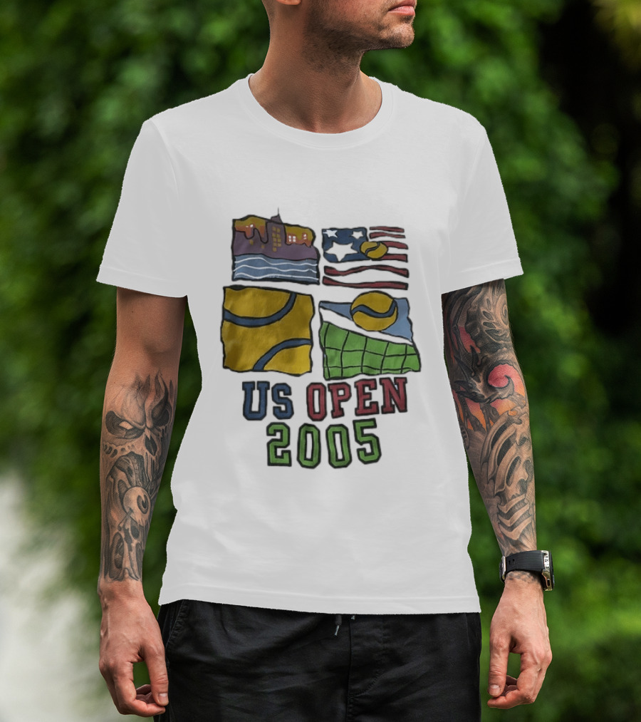 US Open 2005 Tennis Tournament Grand Slam T-Shirt