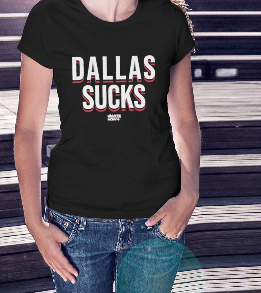 New York Giants Dallas Sucks NFL Rivalry Fan T-Shirt