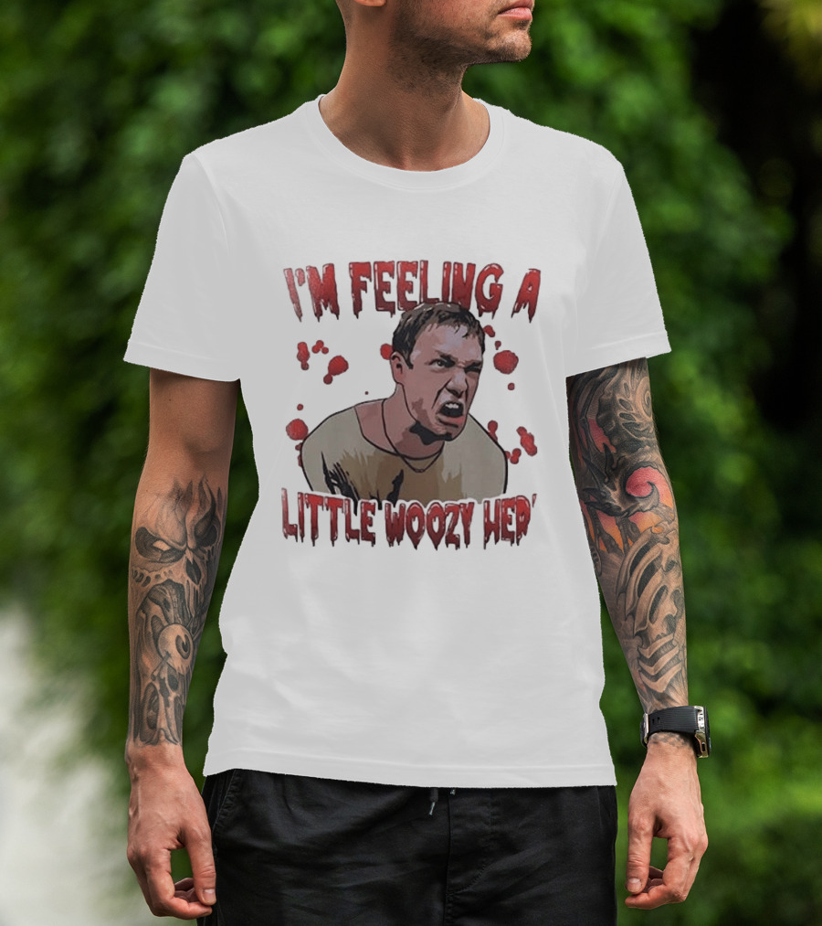 I'm Feeling A Little Woozy Here Vintage Movie T-Shirt