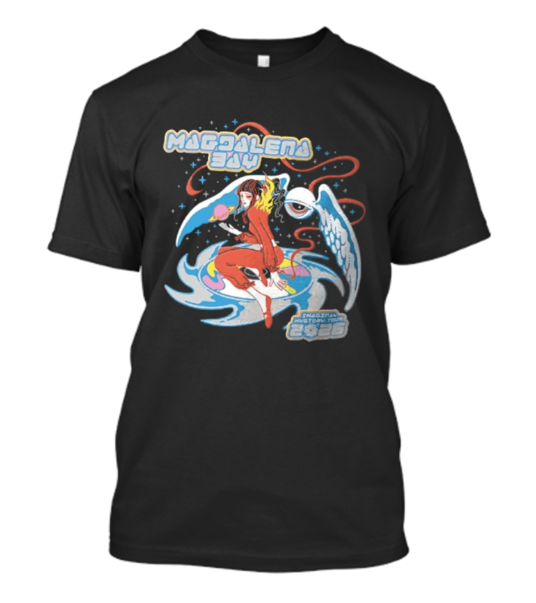 Magdalena Bay Imaginal Mystery Tour 2026 Angel Wing T-Shirt